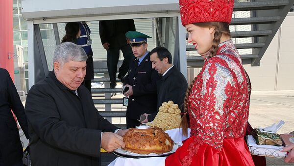 Прибытие в Республику Татарстан заместителя премьер-министра Республики Узбекистан Гуломжона Ибрагимова - Sputnik Узбекистан