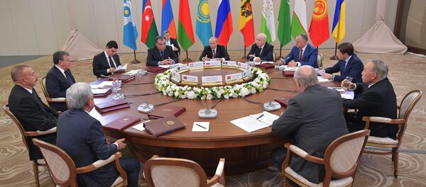 Заседание Совета глав государств СНГ Заседание Совета глав государств СНГ - Sputnik Узбекистан