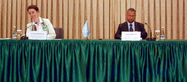 Spetsialniy dokladchik Soveta OON po pravam cheloveka po voprosu o svobode religii ili ubejdeniy A.Shaxid - Sputnik O‘zbekiston