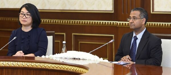 Спецдокладчик ООН по правам человека и свободе религии Ахмед Шахид Спецдокладчик ООН по правам человека и свободе религии Ахмед Шахид - Sputnik Ўзбекистон