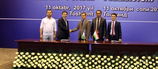 Туроператоры Таджикистана и Узбекистана заключили меморандум о сотрудничестве в рамках бизнес-форума Туроператоры Таджикистана и Узбекистана заключили меморандум о сотрудничестве в рамках бизнес-форума - Sputnik Ўзбекистон