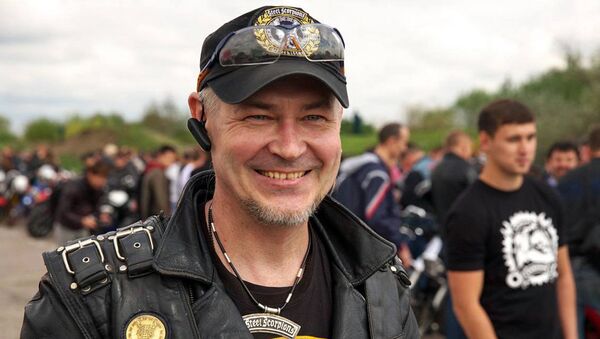 Михаил Федорахин (mr.Mishel) - глава ташкентского мотоклуба Стальные скорпионы - Sputnik Узбекистан