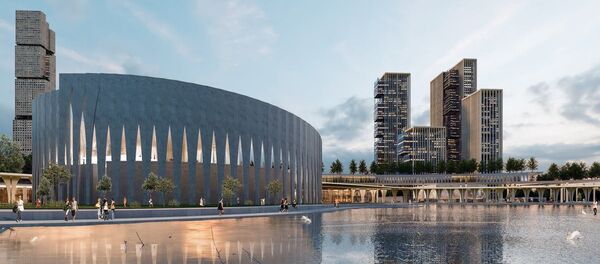 Проект делового центра Tashkent City Проект делового центра Tashkent City - Sputnik Ўзбекистон