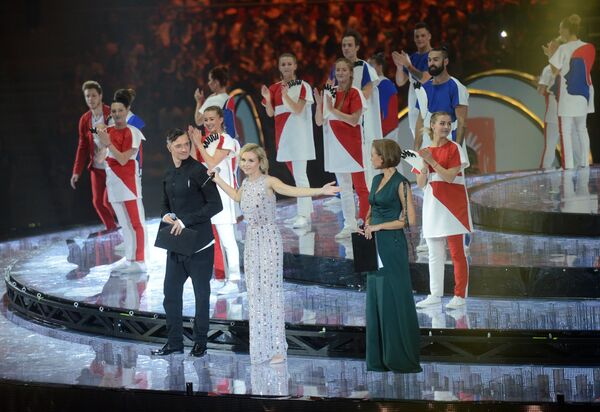 Церемония открытия XIX Всемирного фестиваля молодёжи и студентов - Sputnik Узбекистан