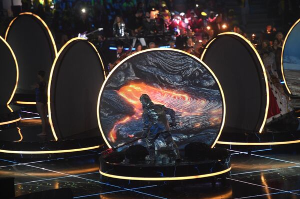 Церемония открытия XIX Всемирного фестиваля молодёжи и студентов - Sputnik Узбекистан