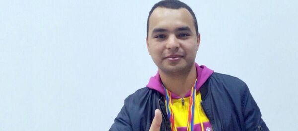 Махмуджон Каримжонов - студент Национального исследовательского технологического университета (МИСиС). Махмуджон Каримжонов - студент Национального исследовательского технологического университета (МИСиС). - Sputnik Узбекистан