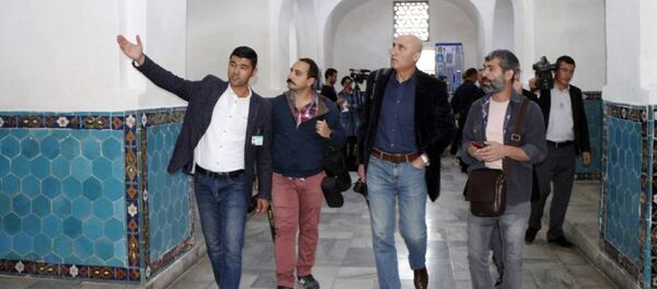 Визит представителей ведущих СМИ Турции в Узбекистан Визит представителей ведущих СМИ Турции в Узбекистан - Sputnik Ўзбекистон