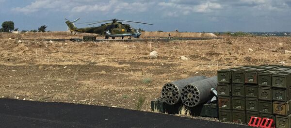 Россия задействует вертолеты в операции против ИГ в Сирии Россия задействует вертолеты в операции против ИГ в Сирии - Sputnik Узбекистан
