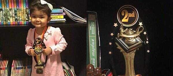 Уч ёшли ўзбек қизи Америкадаги қорилар мусобақаси ғолиби бўлди - Sputnik Ўзбекистон