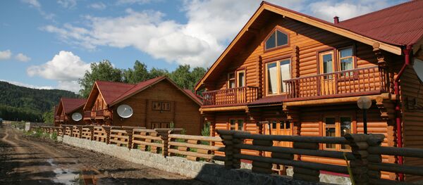 Деревянные дома Деревянные дома - Sputnik Узбекистан