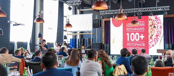 Презентация гида 100+ ресторанов Узбекистана от команды медиаресурса Myday Презентация гида 100+ ресторанов Узбекистана от команды медиаресурса Myday - Sputnik Узбекистан
