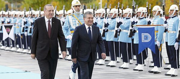 Визит президента Узбекистана Шавката Мирзиёева в Турцию - Sputnik Ўзбекистон