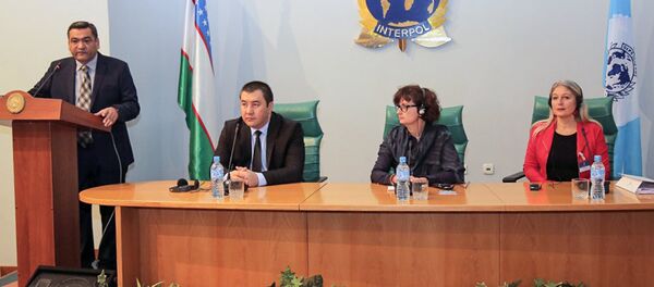 Тренинг в Интерполе - Sputnik Узбекистан