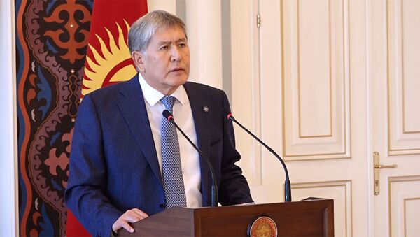 Chto Atambayev skazal o YEAES i prixotyax odnogo cheloveka - Sputnik Oʻzbekiston