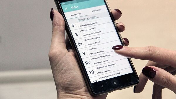 АО Тошшахартрансхизмат запустило мобильное приложение MyBus Tashkent - Sputnik Узбекистан