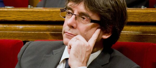 Глава женералитета (правительства) Каталонии Карлес Пучдемон - Sputnik Узбекистан