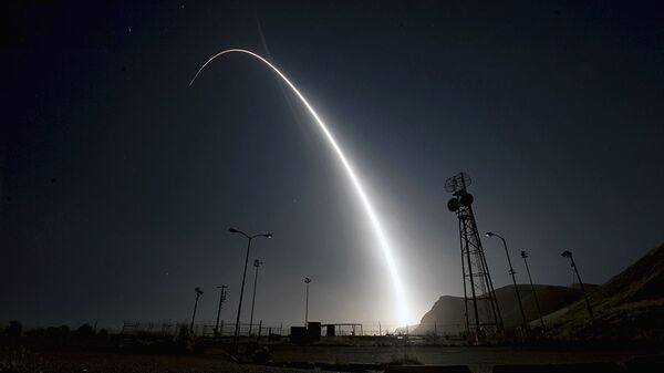 Zapusk mejkontinentalnoy ballisticheskoy raketi Minuteman 3  - Sputnik O‘zbekiston