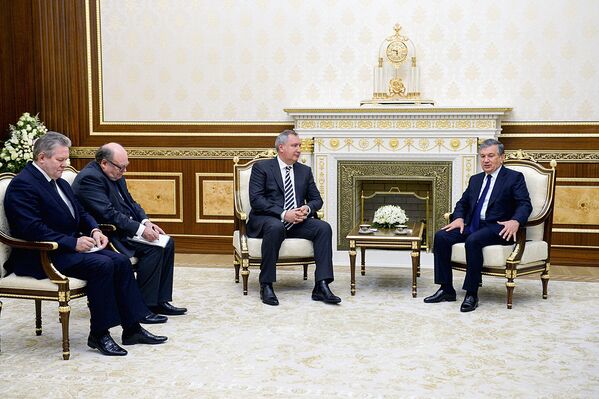 Рабочая поездка вице-премьера Д. Рогозина в Узбекистан - Sputnik Узбекистан