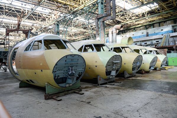 Корпусы самолетов на Ташкентском механическом заводе - Sputnik Узбекистан