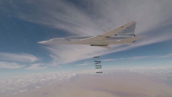 Бомбардировщики Ту-22М3 ВКС РФ нанесли удары по террористам в Сирии - Sputnik Узбекистан