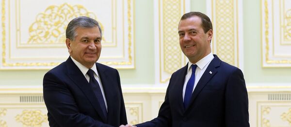 Официальный визит премьер-министра РФ Д. Медведева в Узбекистан - Sputnik Узбекистан