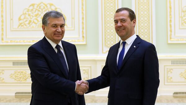 Официальный визит премьер-министра РФ Д. Медведева в Узбекистан - Sputnik Узбекистан