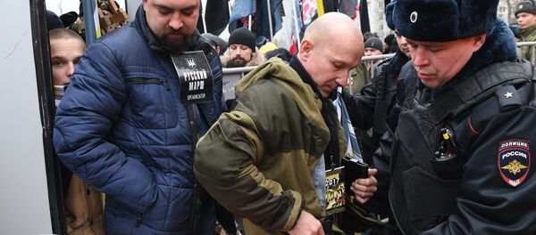 Акция Русский марш в Москве Акция Русский марш в Москве - Sputnik Ўзбекистон