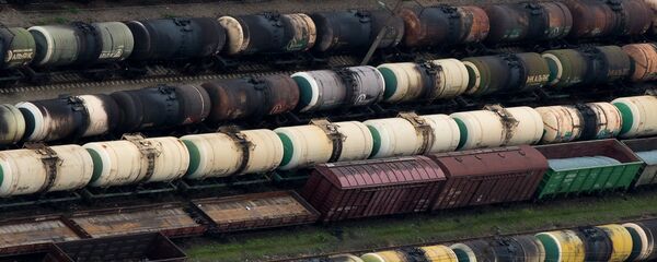 Вид на железную дорогу Вид на железную дорогу - Sputnik Ўзбекистон