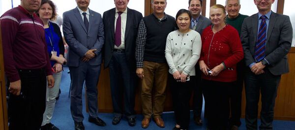 Встреча представителей Министерства занятости и трудовых отношений, Международной организации труда, Всемирного банка, международной правозащитной организации Human Rights Watch и гражданских правозащитников Узбекистана - Sputnik Узбекистан