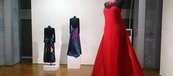 Выставка Итальянской моде - 60 лет в Ташкенте - Sputnik Узбекистан