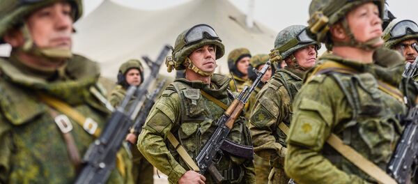 Военнослужащие на совместных антитеррористических учений коллективных сил быстрого реагирования (КСБР) государств-членов Организации договора о коллективной безопасности (ОДКБ)  - Sputnik Узбекистан