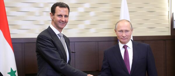Рабочая встреча президента РФ В. Путина с президентом Сирии Б. Асадом - Sputnik Узбекистан