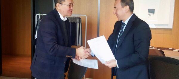 Подписание соглашения между АО Узбекенгилсаноат и правительством республики Корея Подписание соглашения между АО Узбекенгилсаноат и правительством республики Корея - Sputnik Ўзбекистон