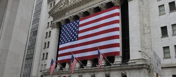 Нью Йоркда биржа биноси Нью Йоркда биржа биноси - Sputnik Ўзбекистон