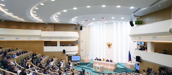 Парламентские слушания в Совете Федерации РФ Парламентские слушания в Совете Федерации РФ - Sputnik Узбекистан