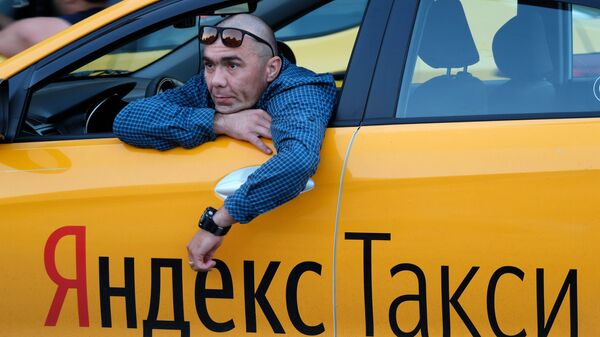 Работа такси в Москве - Sputnik Ўзбекистон