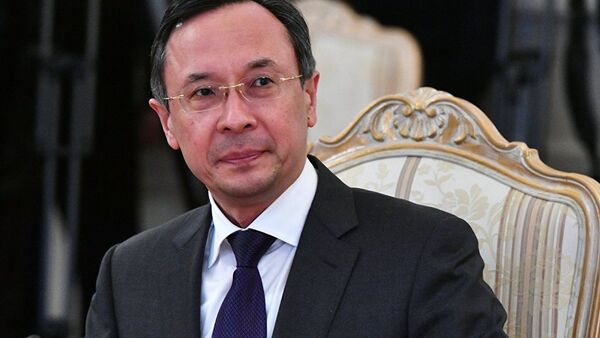 Министр иностранных дел Казахстана Кайрат Абдрахманов - Sputnik Узбекистан