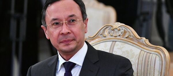 Министр иностранных дел Казахстана Кайрат Абдрахманов - Sputnik Узбекистан