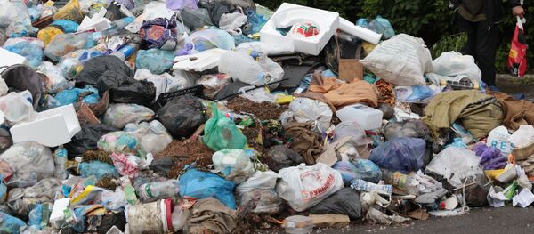 Проблема утилизации мусора Проблема утилизации мусора - Sputnik Ўзбекистон