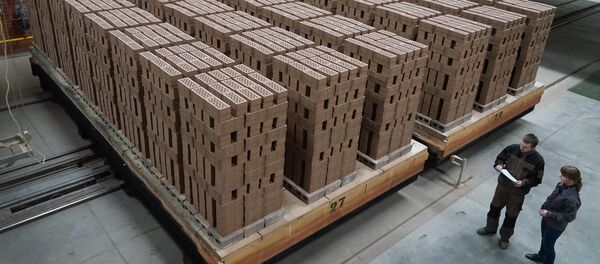 Завод по производству кирпича - Sputnik Узбекистан