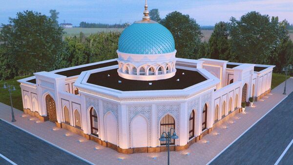 Новое здание мечети Валихужа угли Норхужа - Sputnik Ўзбекистон
