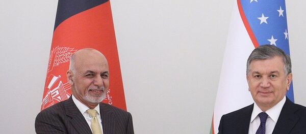 Встреча Ашрафа Гани и Шавката Мирзиёева - Sputnik Ўзбекистон