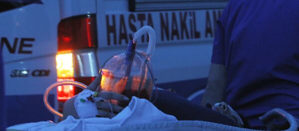 Машина скорой помощи в Турции - Sputnik Узбекистан