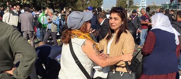 Взрыв в Анкаре Взрыв в Анкаре - Sputnik Узбекистан