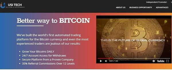 Платформа для инвестиций в биткоин USI Tech - Sputnik Узбекистан