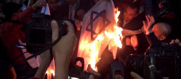 СПУТНИК_Демонстрации мусульман в мире против признания США Иерусалима столицей Израиля - Sputnik Узбекистан