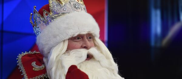 Пресс-конференция Деда Мороза - Sputnik Узбекистан