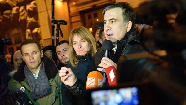Суд в Киеве отпустил М.Саакашвили на свободу - Sputnik Узбекистан