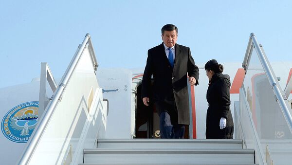 Vizit prezidenta Kыrgыzstana Sooronbaya Jeenbekova v Uzbekistan - Sputnik Oʻzbekiston