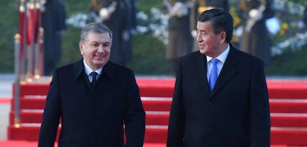 Визит президента Кыргызстана Сооронбая Жээнбекова в Узбекистан - Sputnik Ўзбекистон